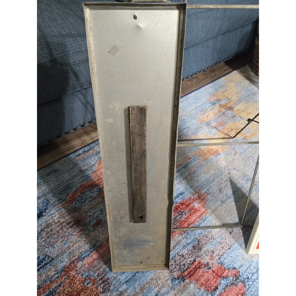 Tin Orig/Vintage 70s Pepsi Cola Thermometer Sign Stout Industries PM-1105 Works - Picture 2 of 7
